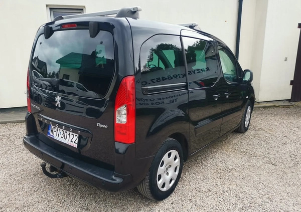 Peugeot Partner cena 23900 przebieg: 203940, rok produkcji 2010 z Giżycko małe 407